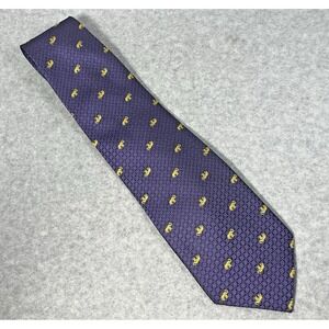 Thailand Elephant Silk Tie Mens Handmade Luxury Gift Novelty Necktie Office Exec